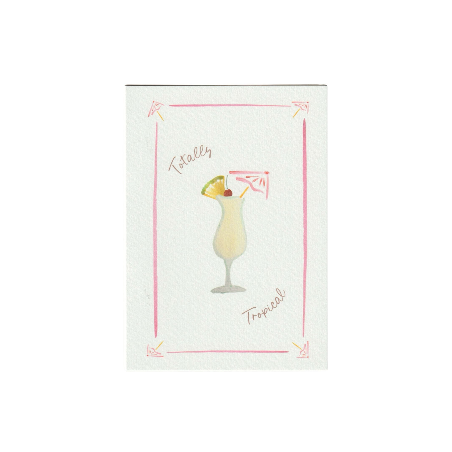 Totally Tropical Greetings Card