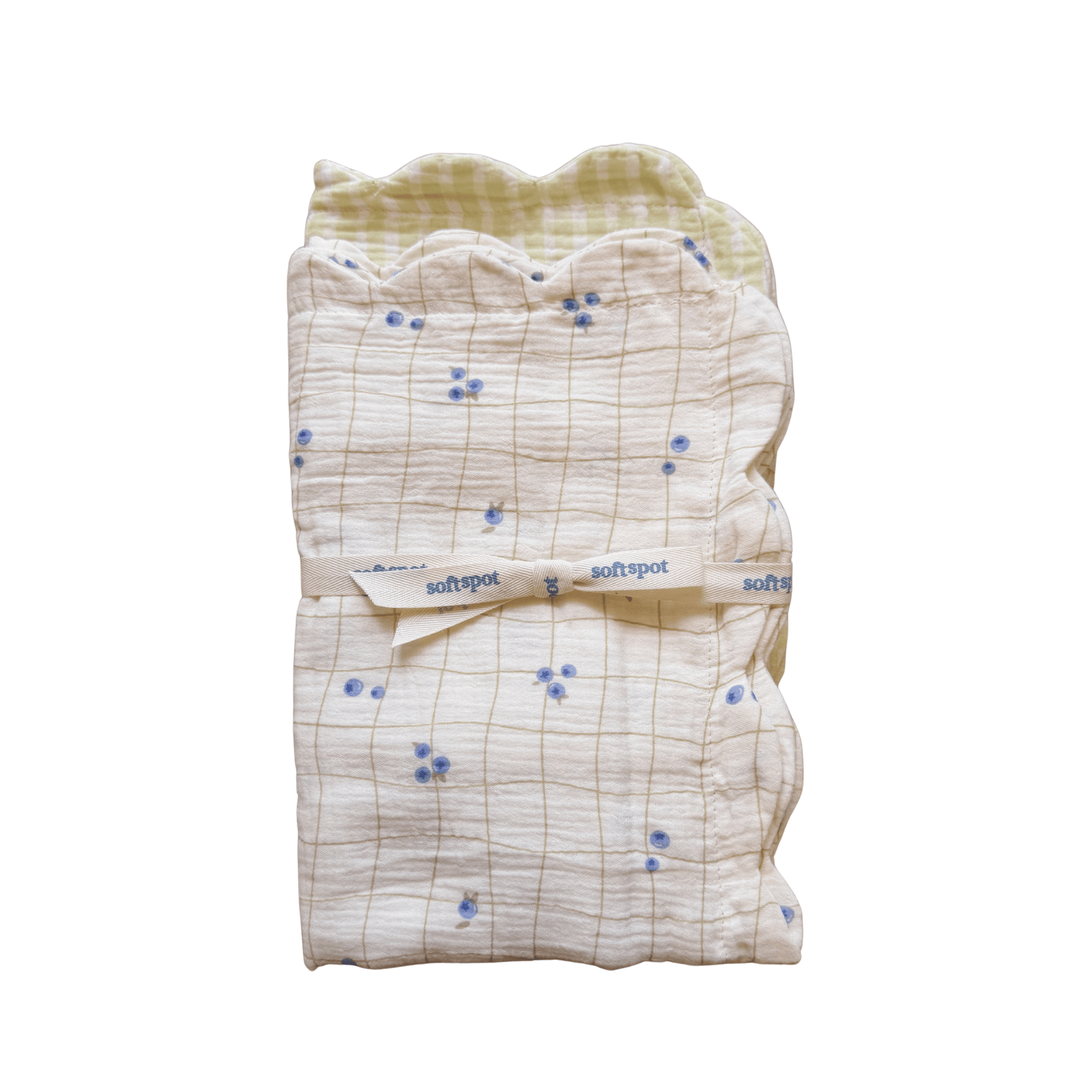 Soft Petal Cushion Covers (Long, Set of 2) – Blueberries