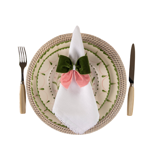 Velvet Napkin Bows - Set of Four