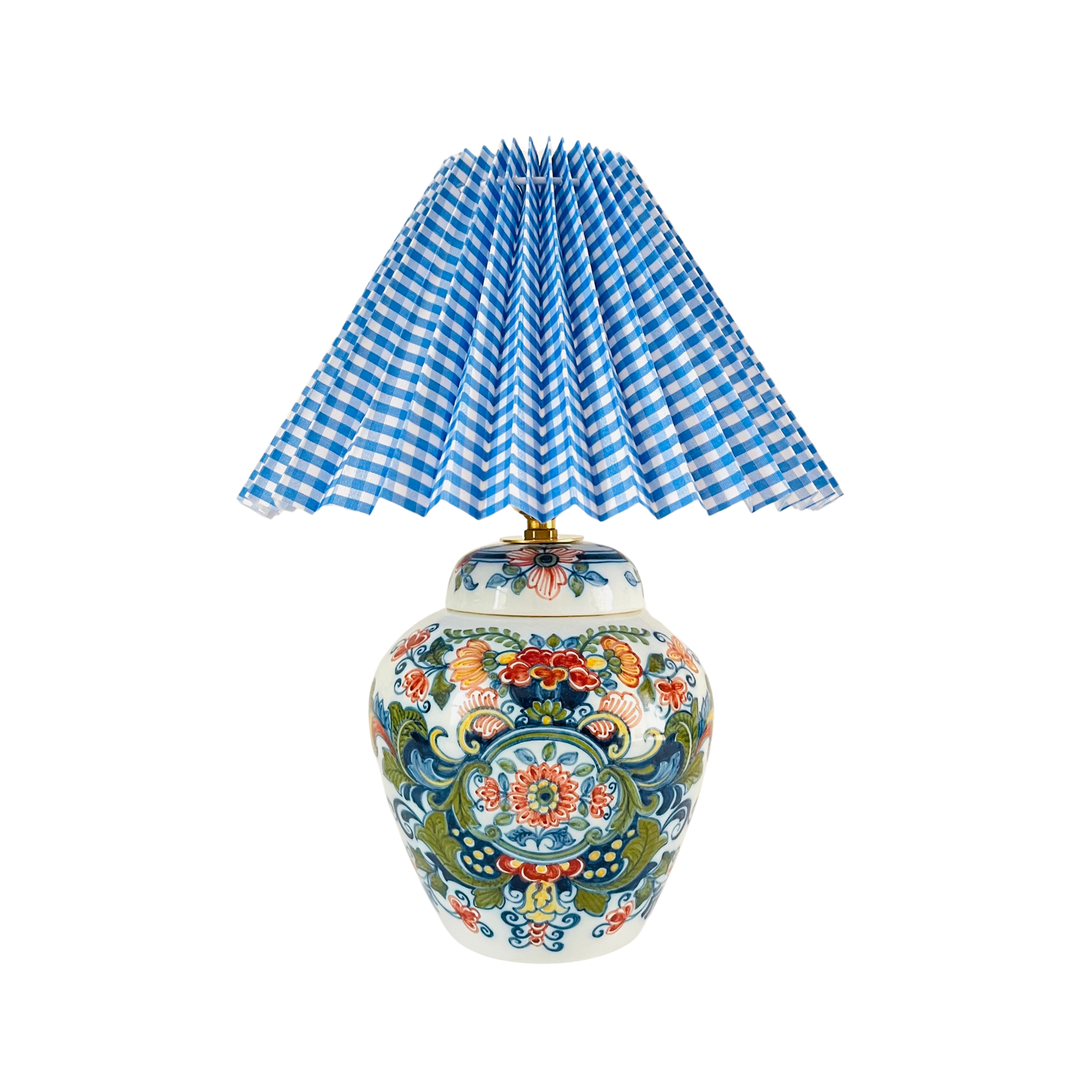 Antique Mini Makkum Lamp