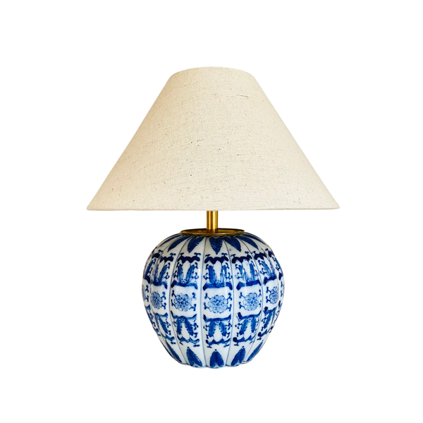 Antique Mini Pumpkin Lamp