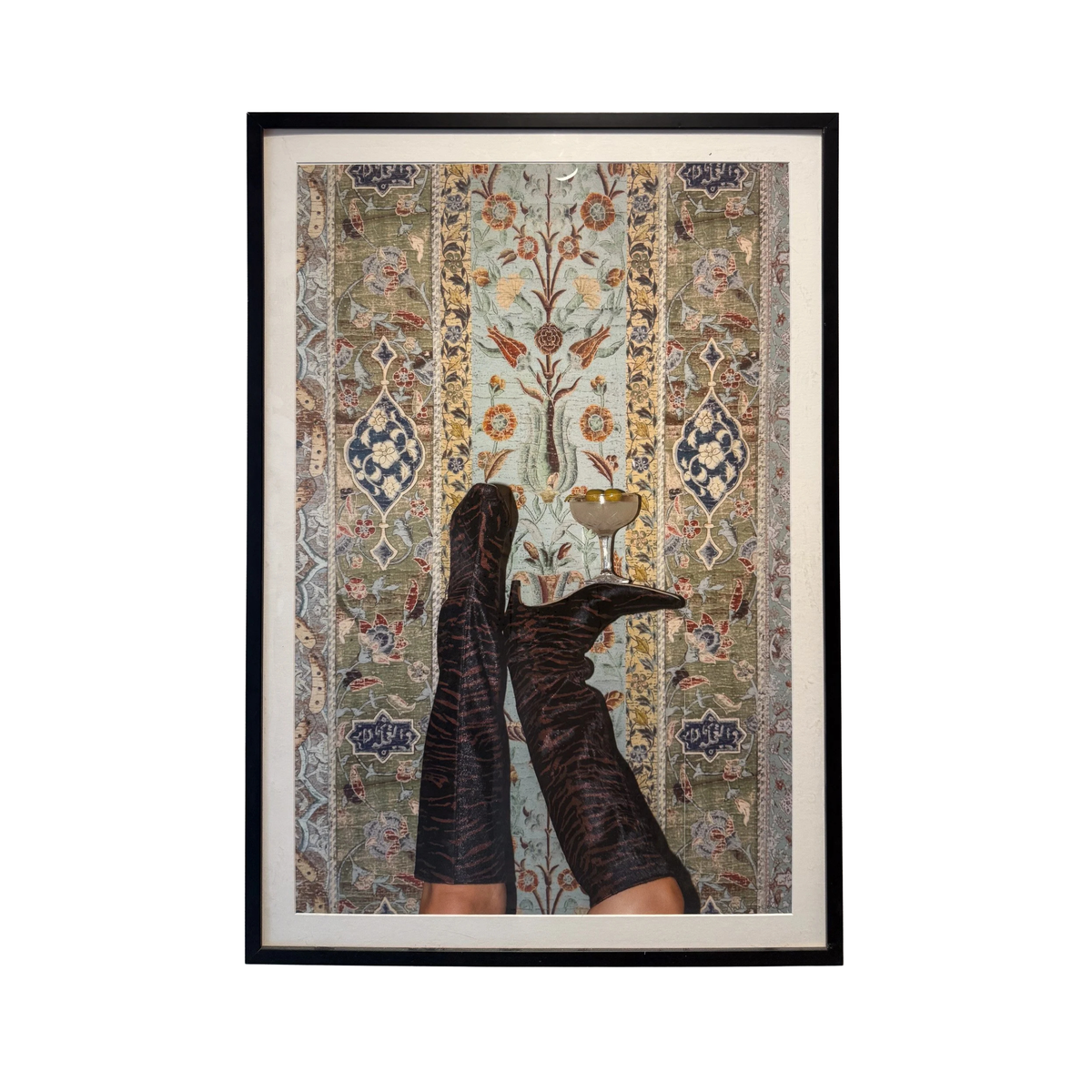 Lady with the Dirty Martini Print