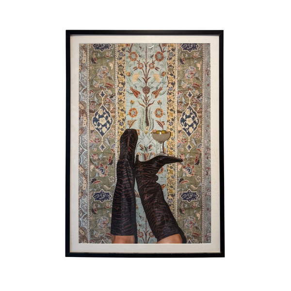 Lady with the Dirty Martini Print