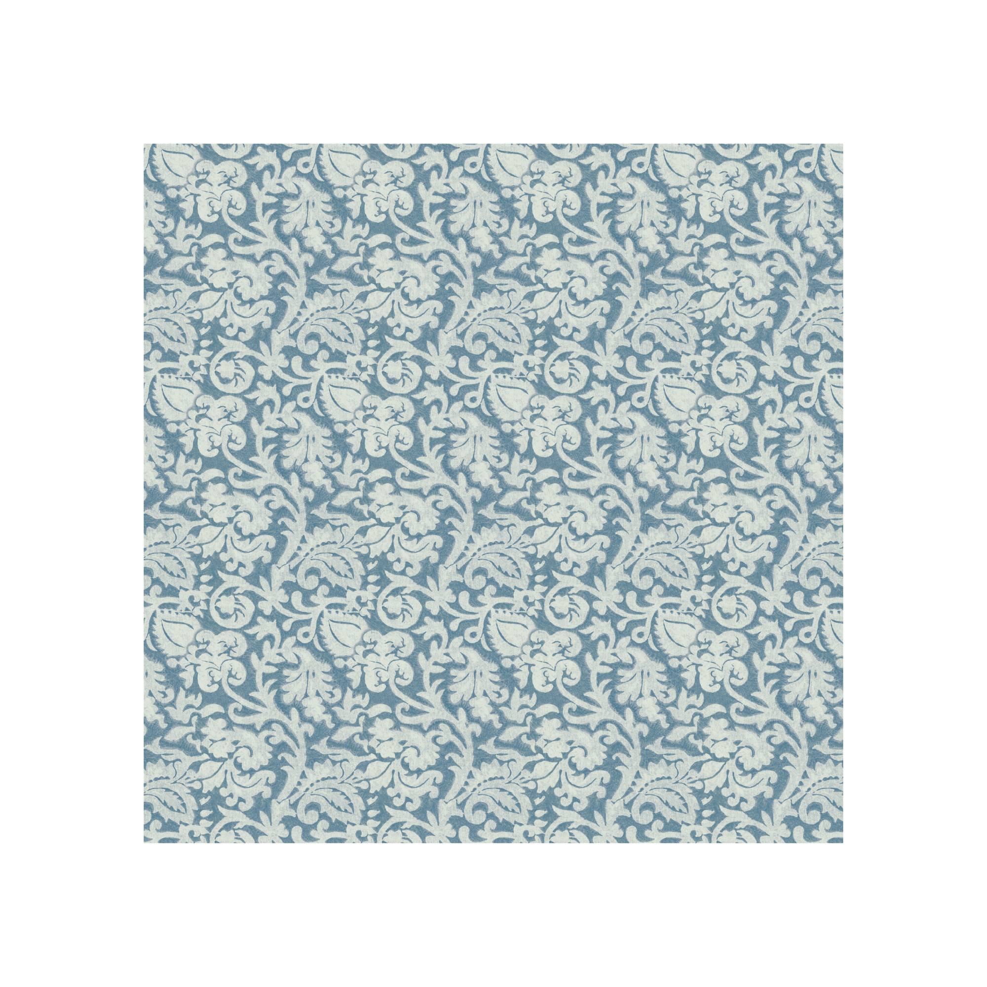Huxley Petit  Linen Fabric - Indigo