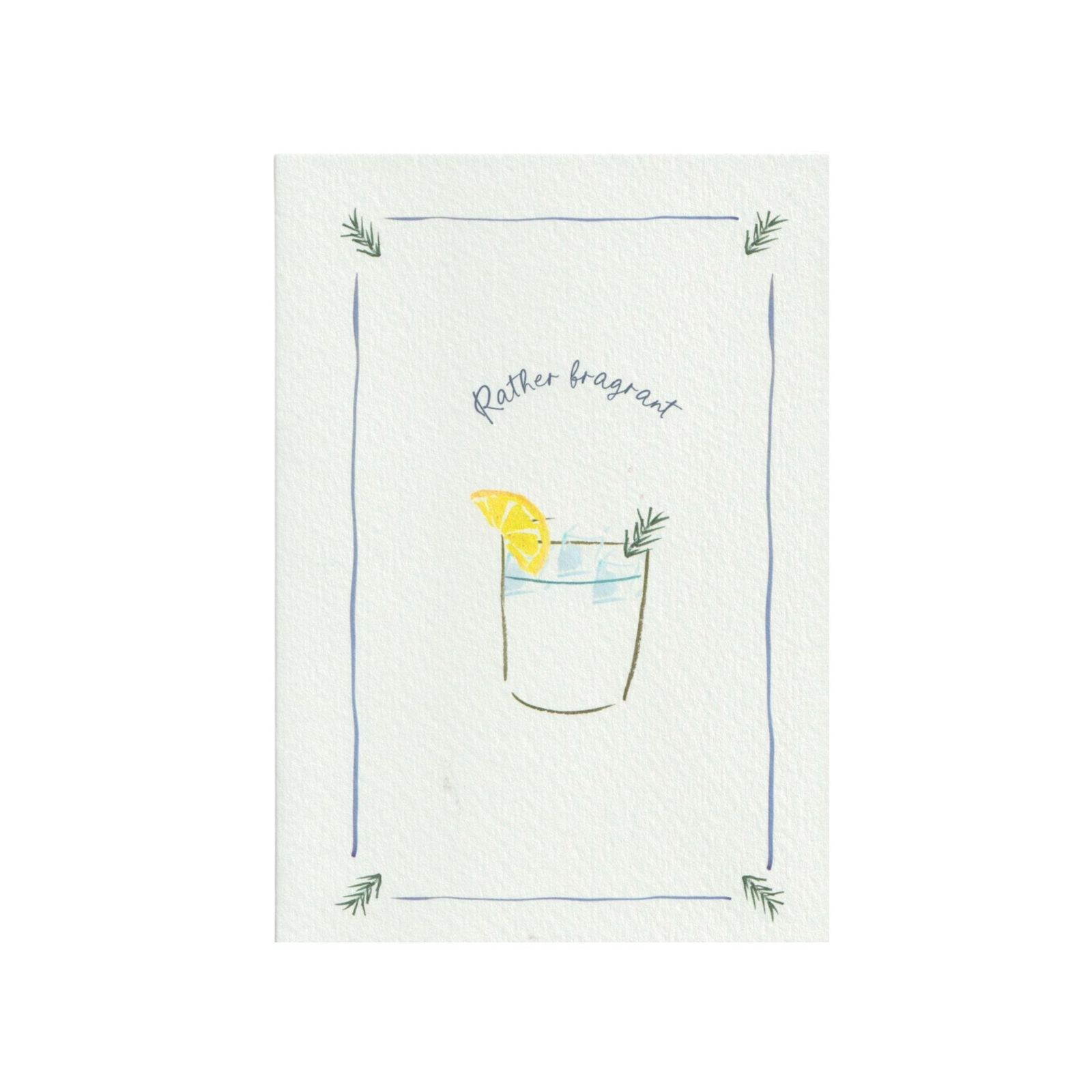Rather Fragrant Greetings Card