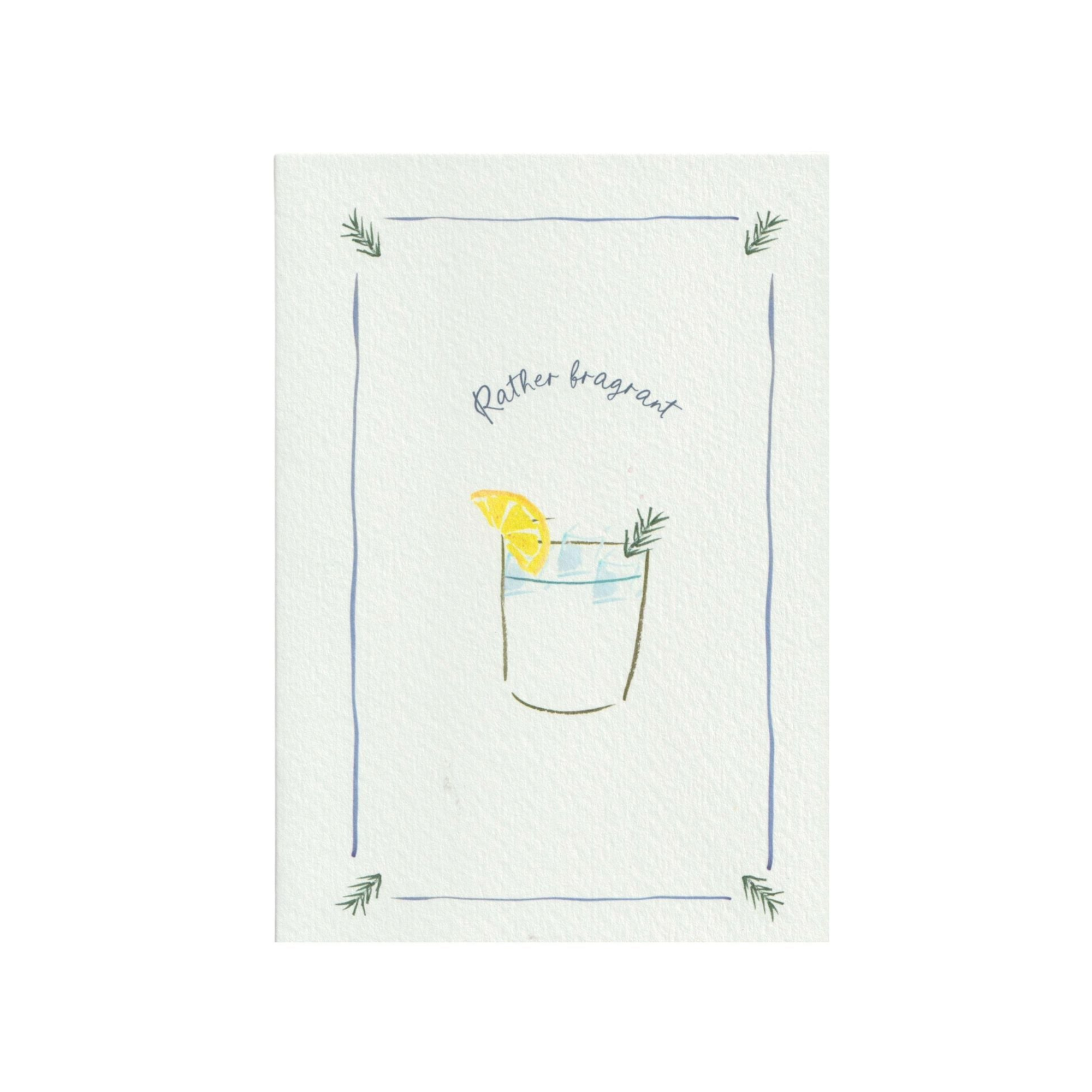 Rather Fragrant Greetings Card