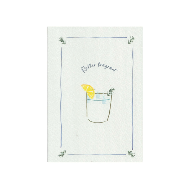 Rather Fragrant Greetings Card