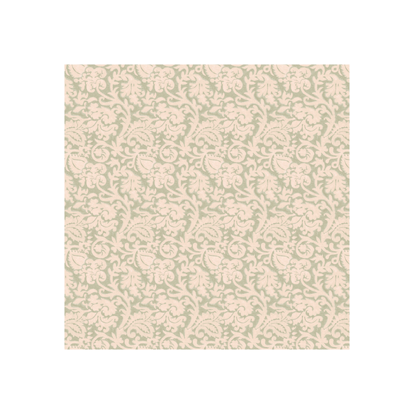 Huxley Petit  Linen Fabric - Olive Quartz