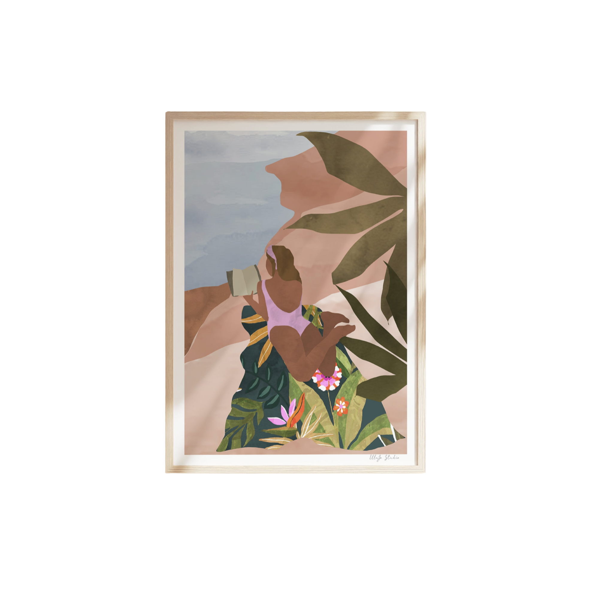 Beach Bum Limited Edition Art Print