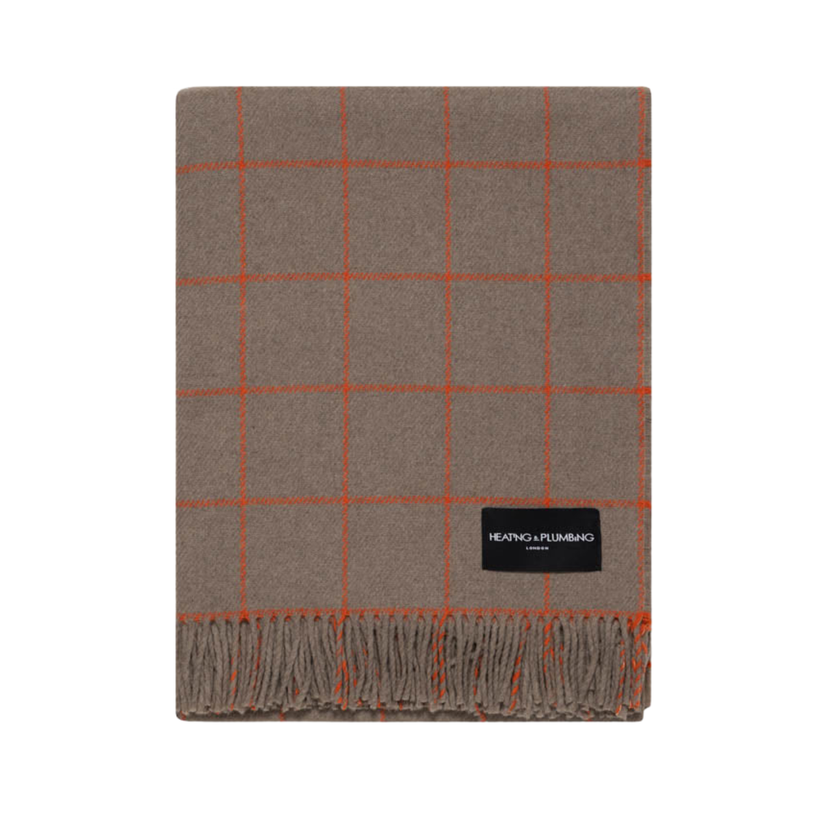Soft Whispers - Cashmere & Merino Lambswool Blanket - Candied Orange
