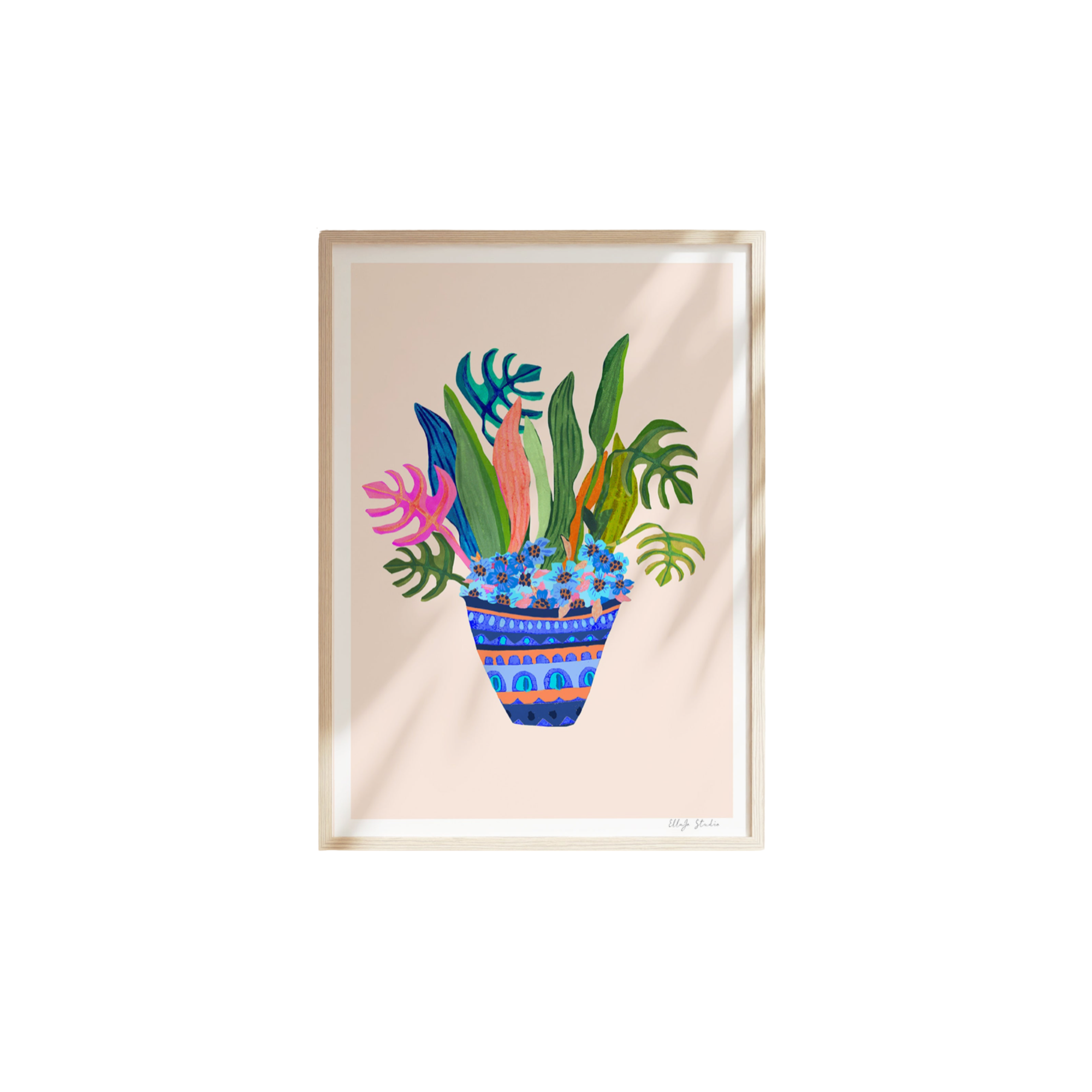 Botanical Monstera Limited Edition Art Print