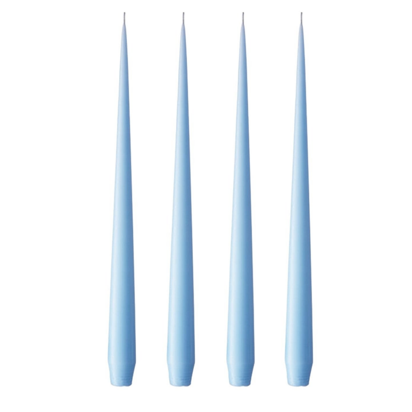 Olivia's Sky Blue Large Taper Candles