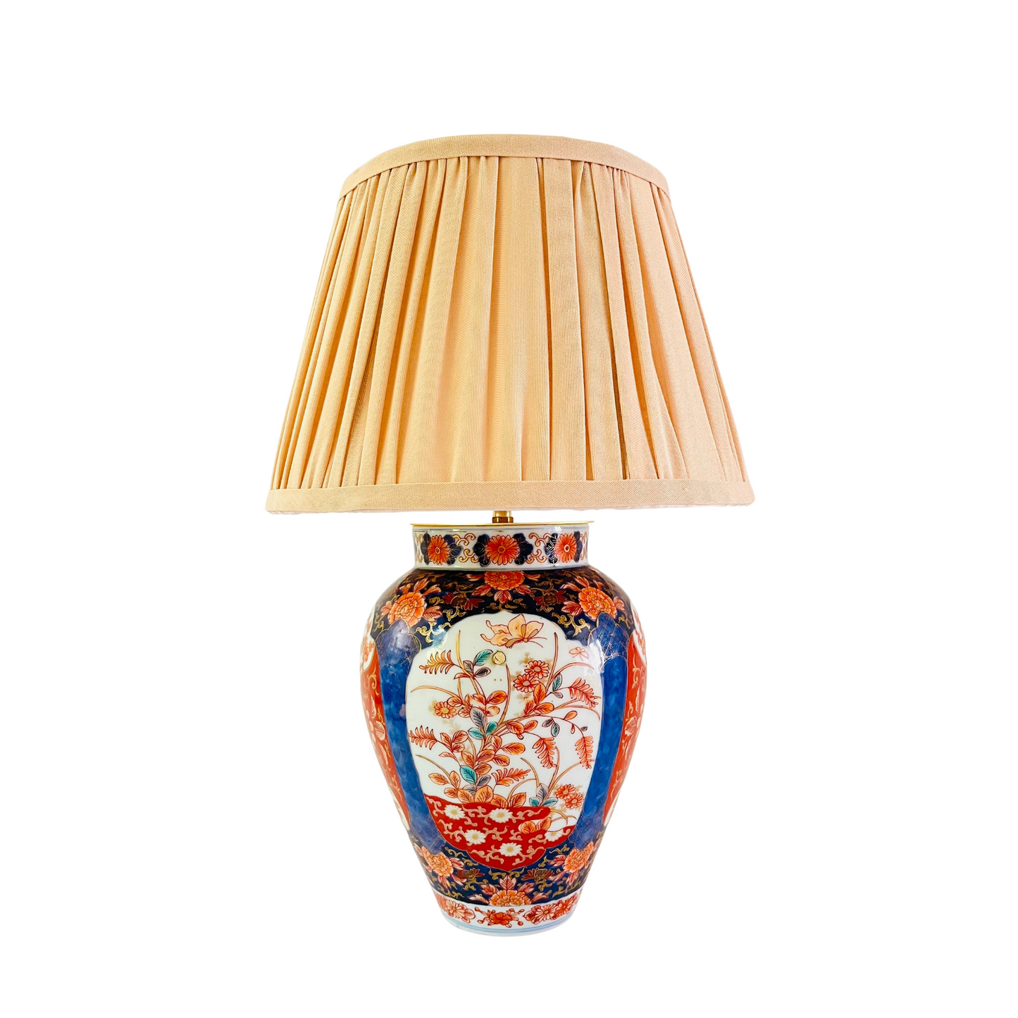 Antique Japanese Imari Lamp