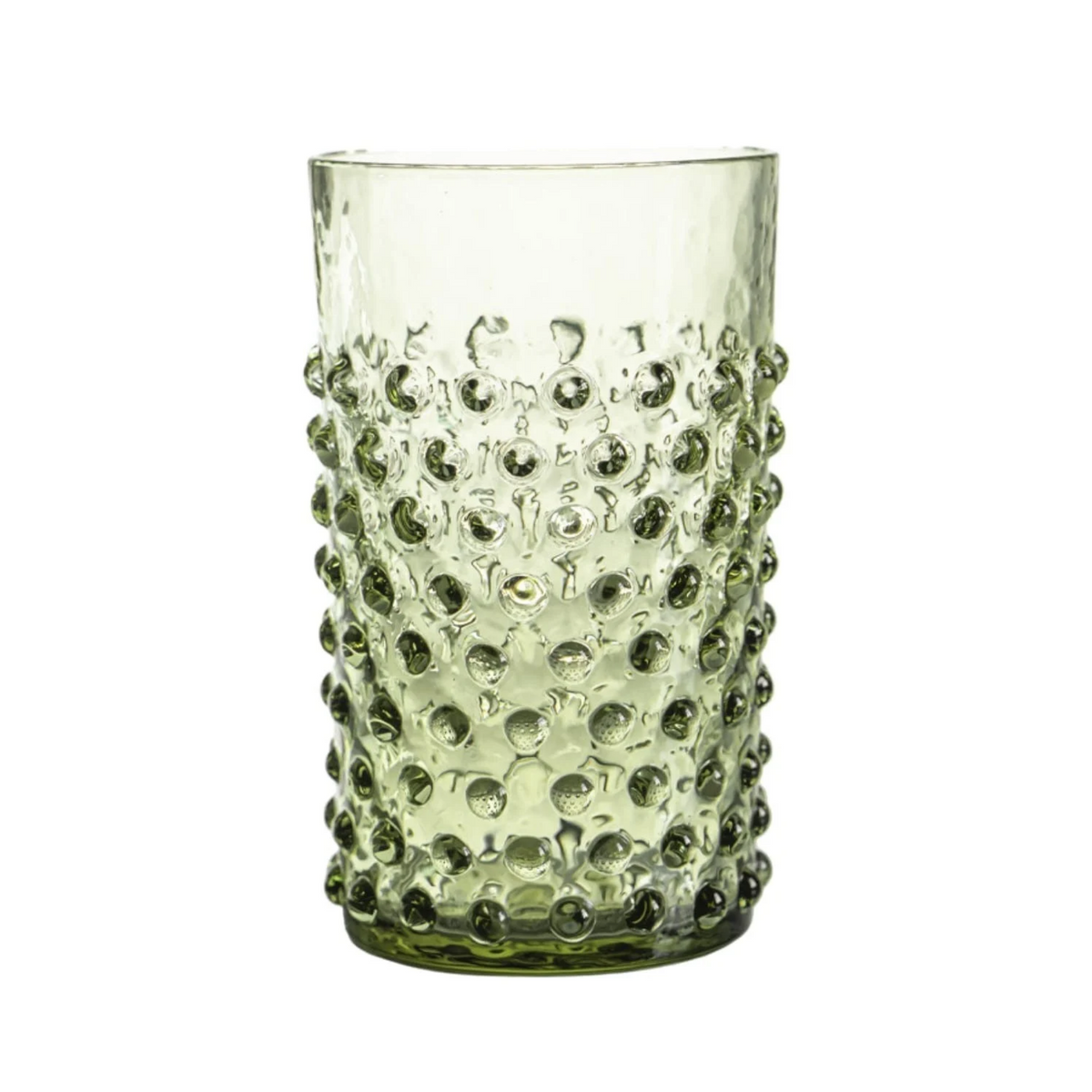 Green Dew Drop Tumblers - Set of 4