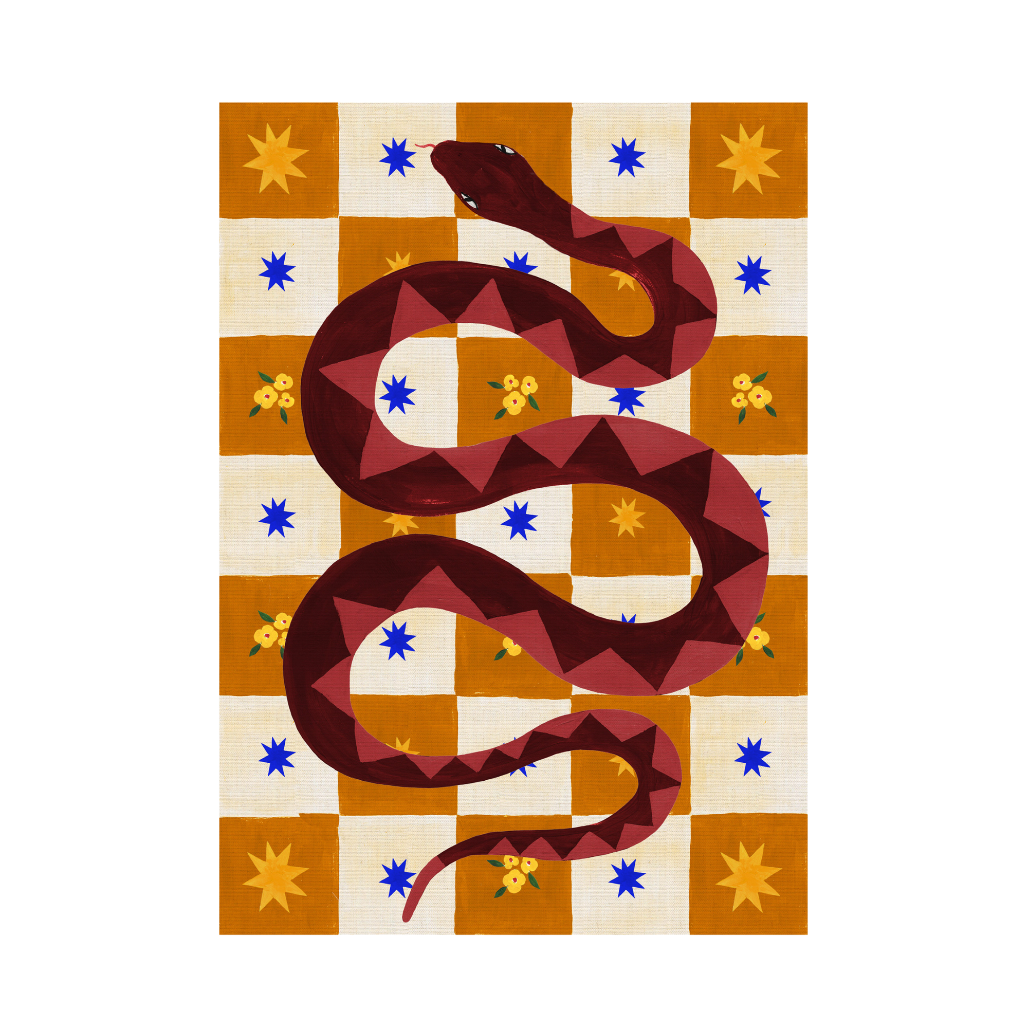 Charmer, Snake Art Print