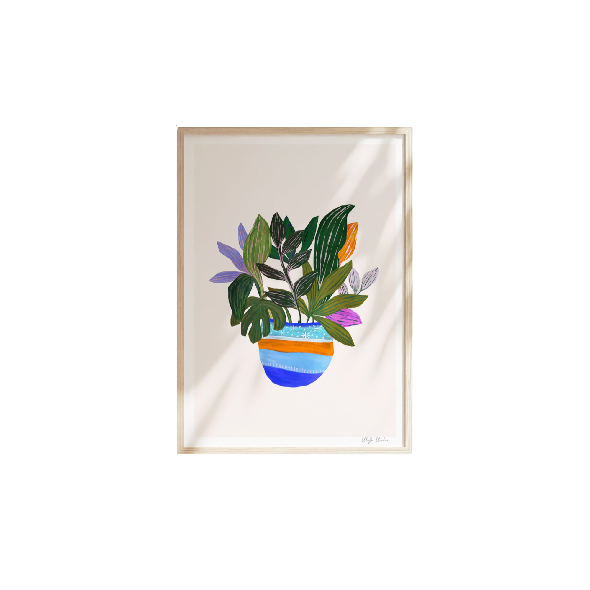 Botanical Bird of Paradise Limited Edition Print