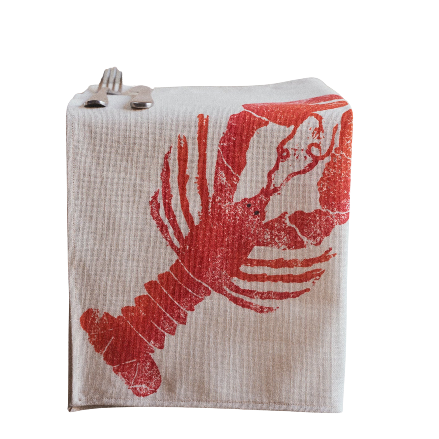 Set of Four Lobster Napkins