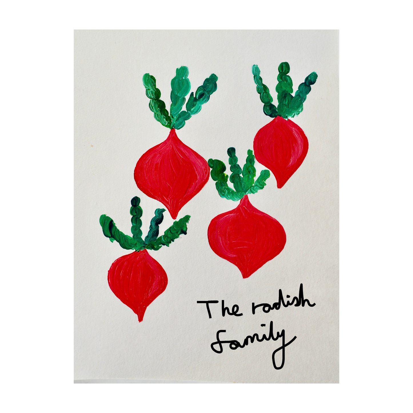 The Radish Family Giclee Print
