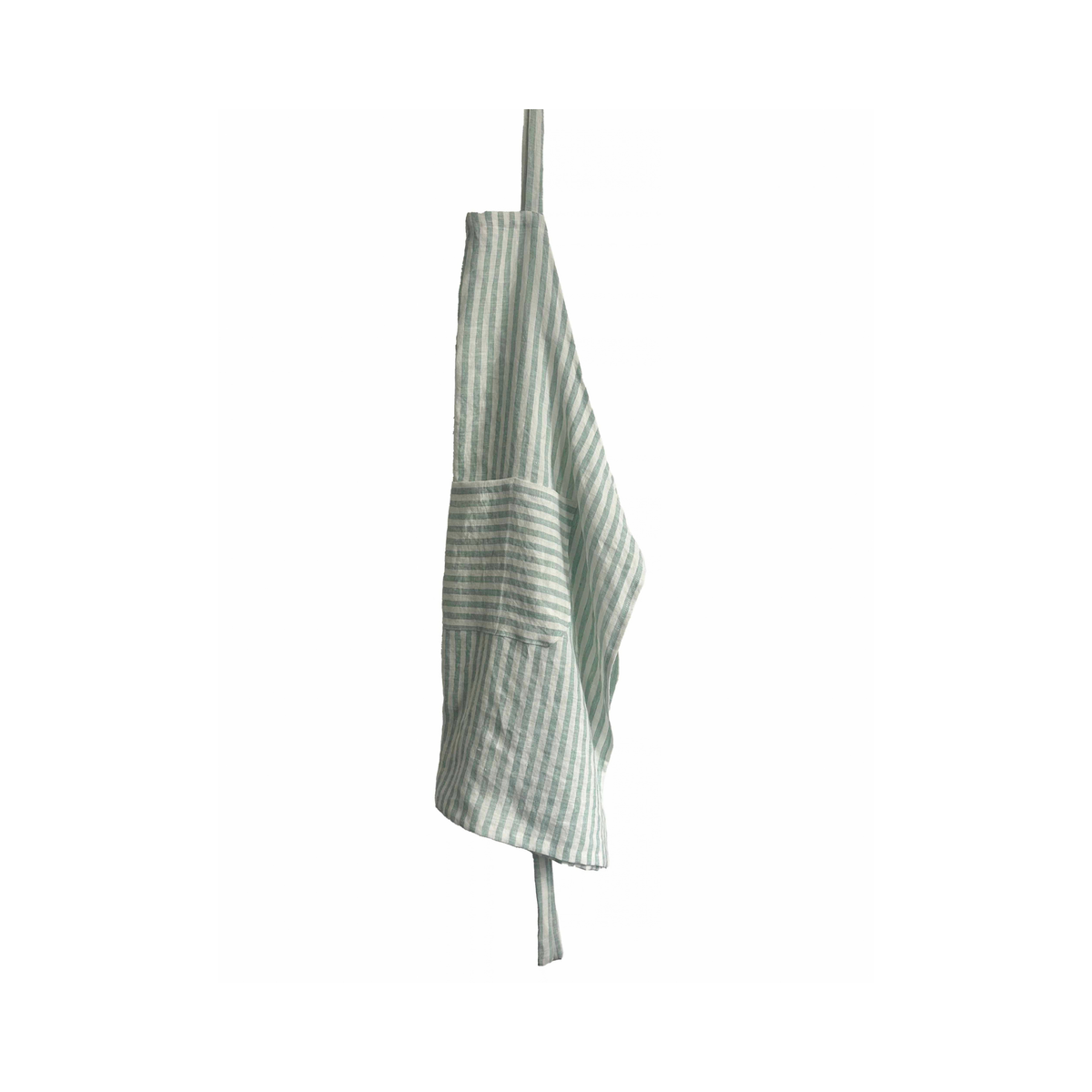 Linen Stripe Apron