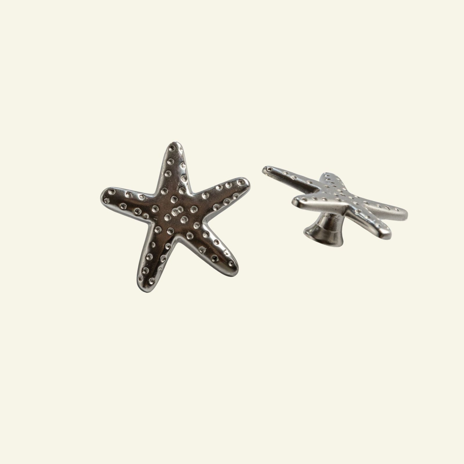 Starfish Knob, Polished Chrome