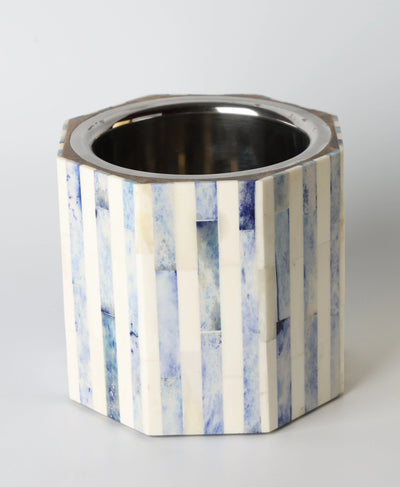 Stripe Ice Bucket – Blue #color_blue