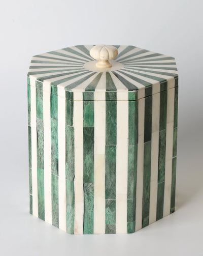 Stripe Ice Bucket – Green #color_green