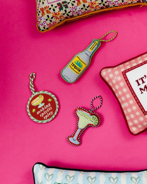 Needlepoint Ornament - Making Spirits Spicy