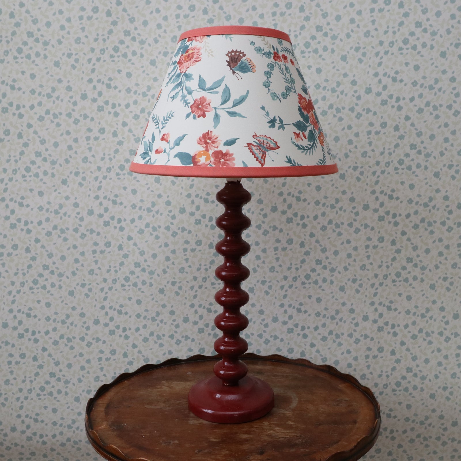 Lampshade - Paper Shade 30cm In Papillon Teal