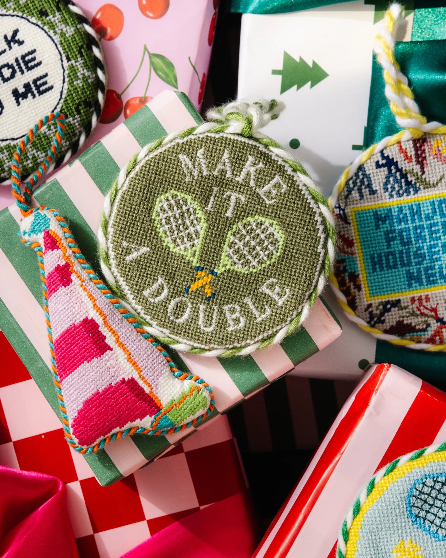 Needlepoint Ornament - Make it a Double