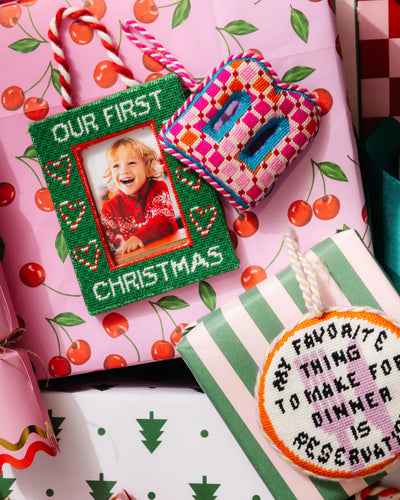 Our 1st Frame Ornament - Furbish Studio