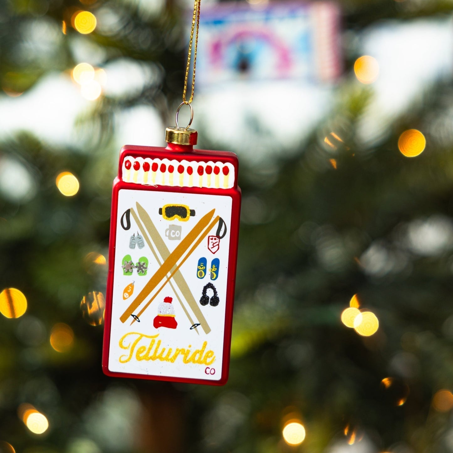 Matchbook Ornament - Telluride - Furbish Studio