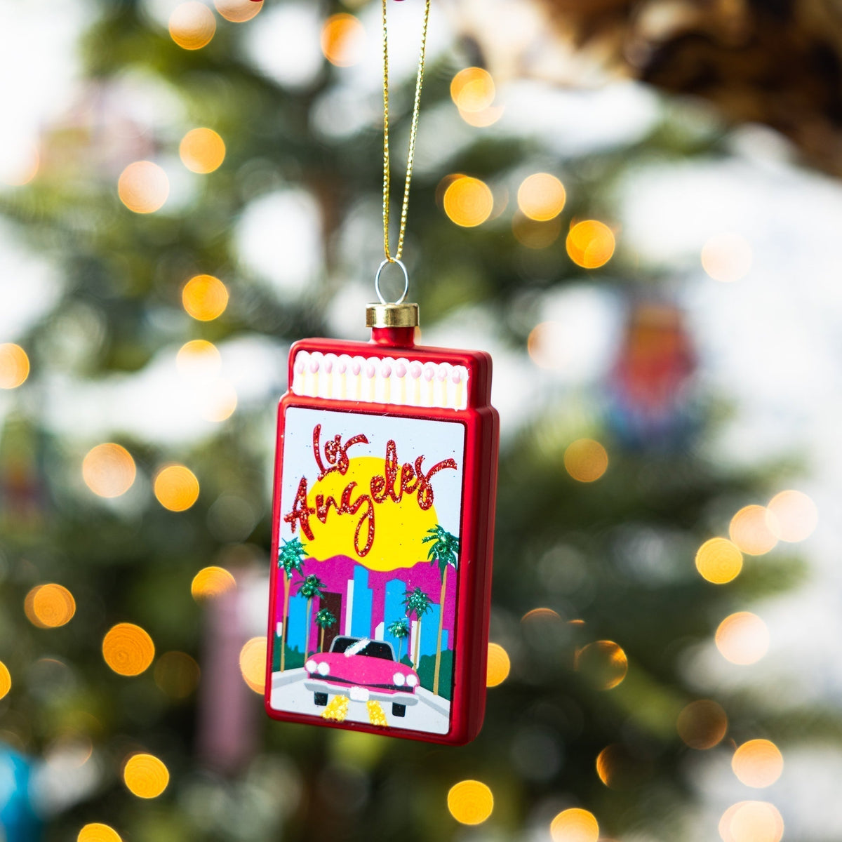 Matchbook Ornament - Los Angeles - Furbish Studio