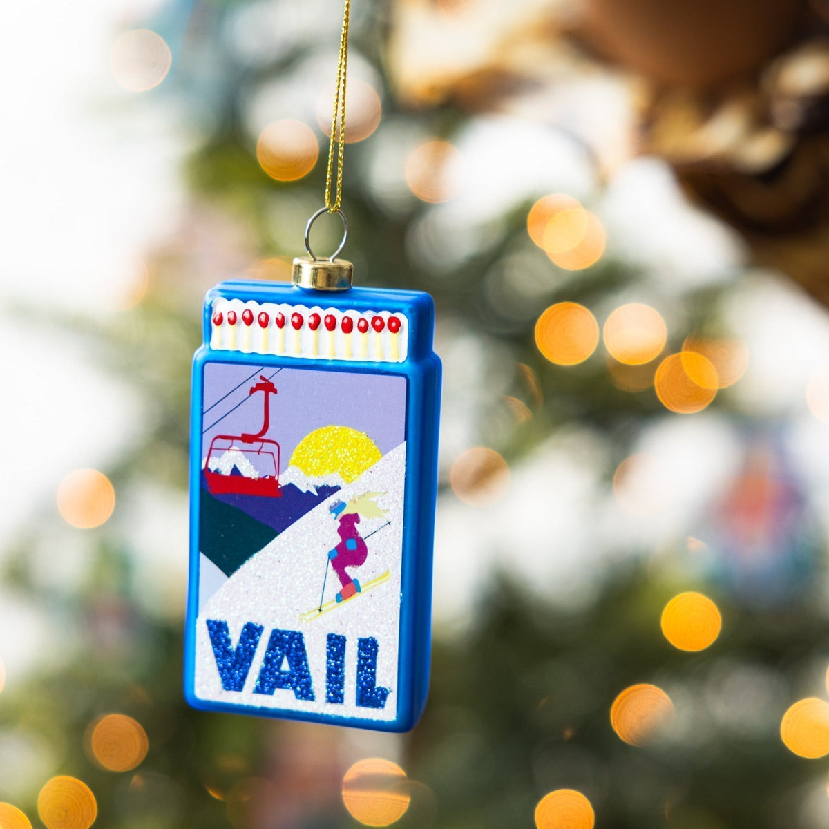Matchbook Ornament - Vail - Furbish Studio