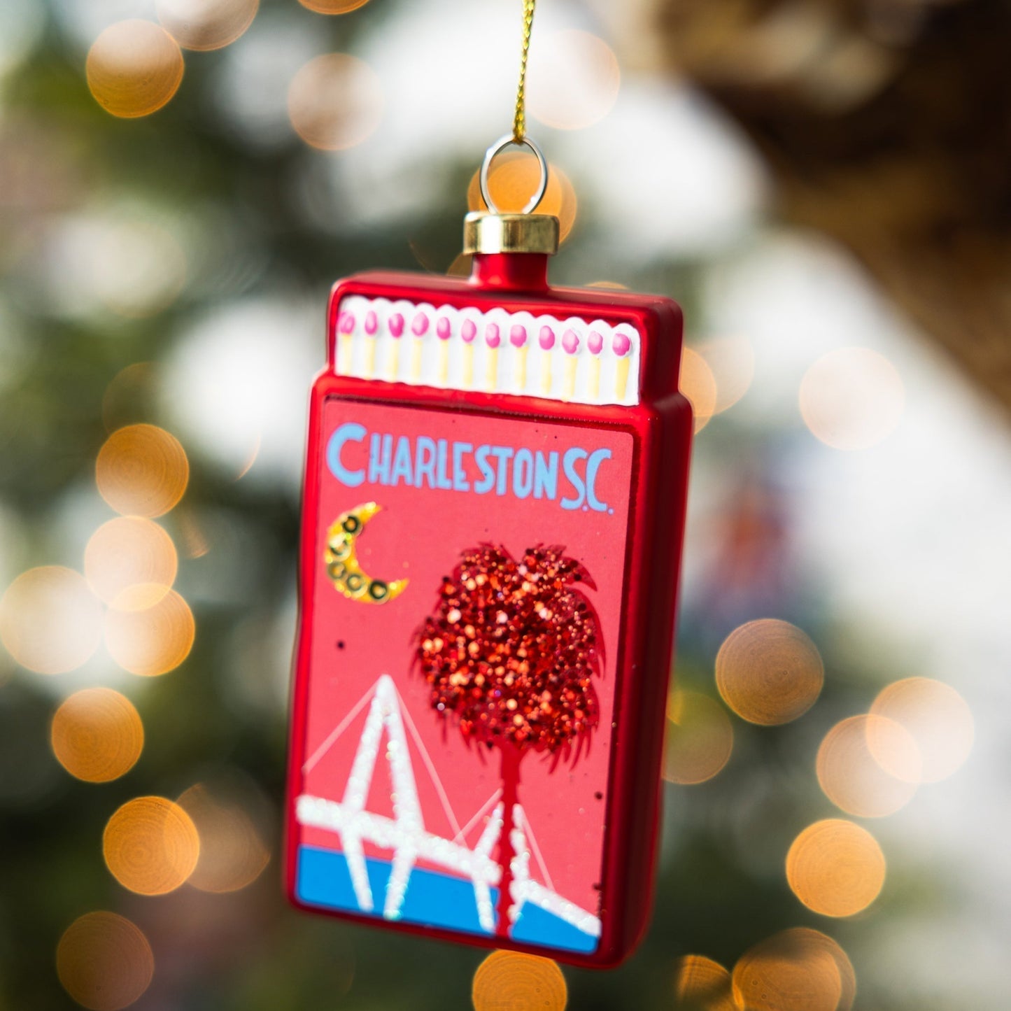 Matchbook Ornament - Charleston - Furbish Studio