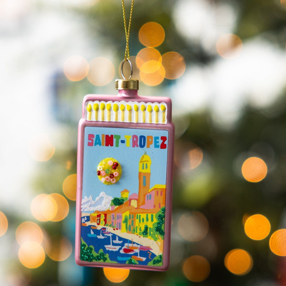 Matchbook Ornament - St. Tropez - Furbish Studio