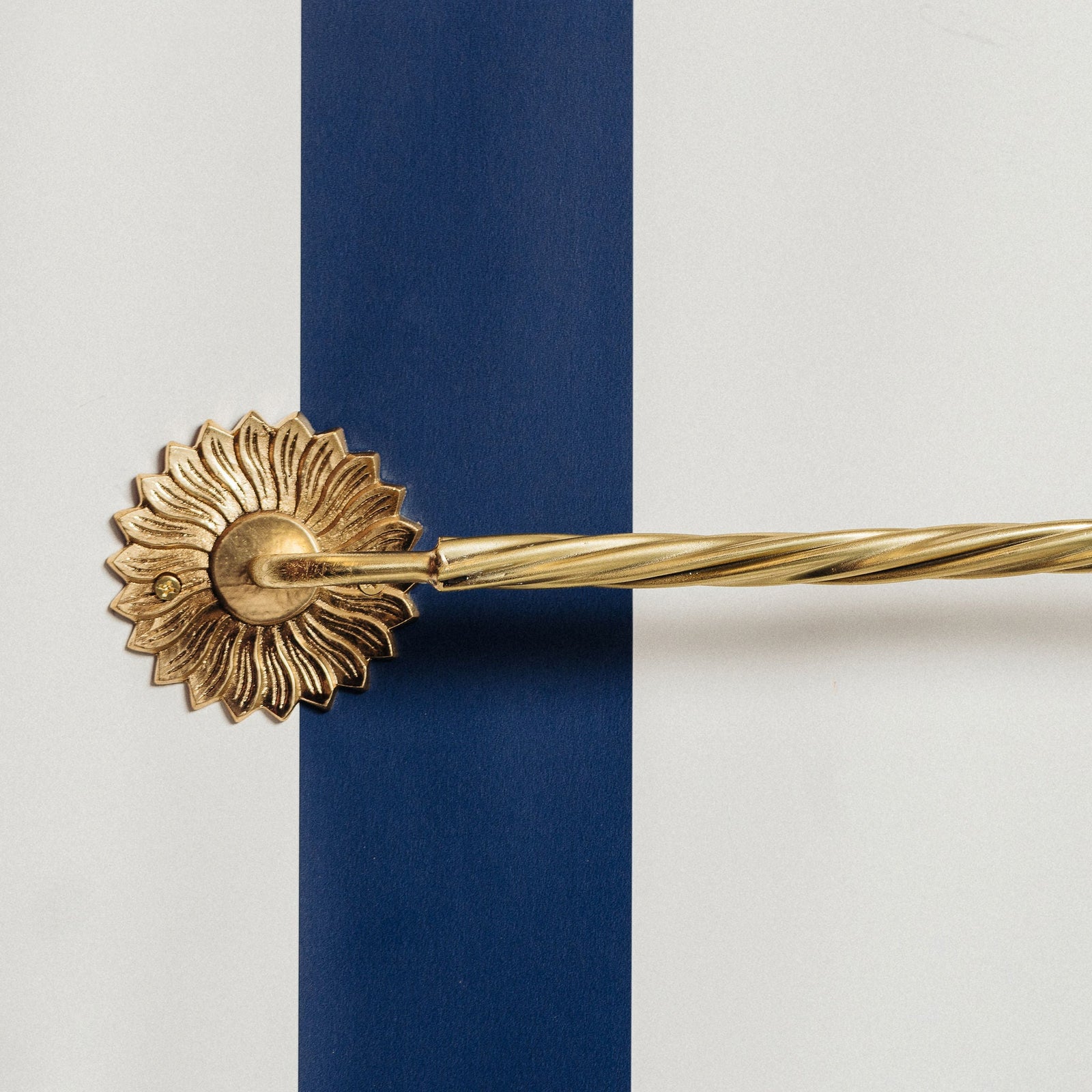 Sun Towel Rack, Lacquered Brass