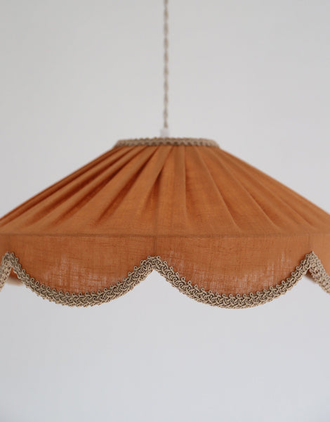 Cosette 'Caramel' Solid Color Floral Shaped Pendant Light