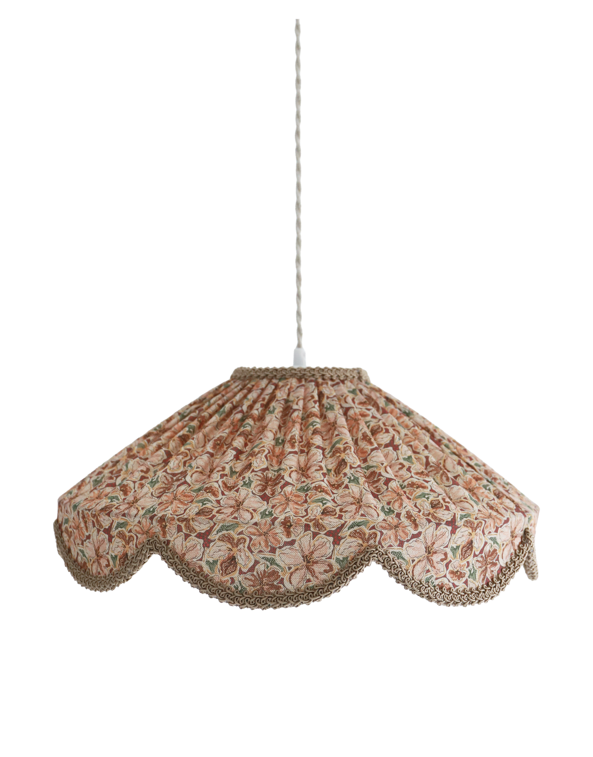 Cosette Printed Floral Pendant Light "Fleurs de Provence"