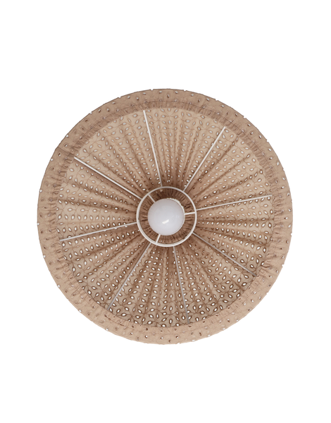 Conical Pendant Light Openwork Malala “Broderie Anglaise”