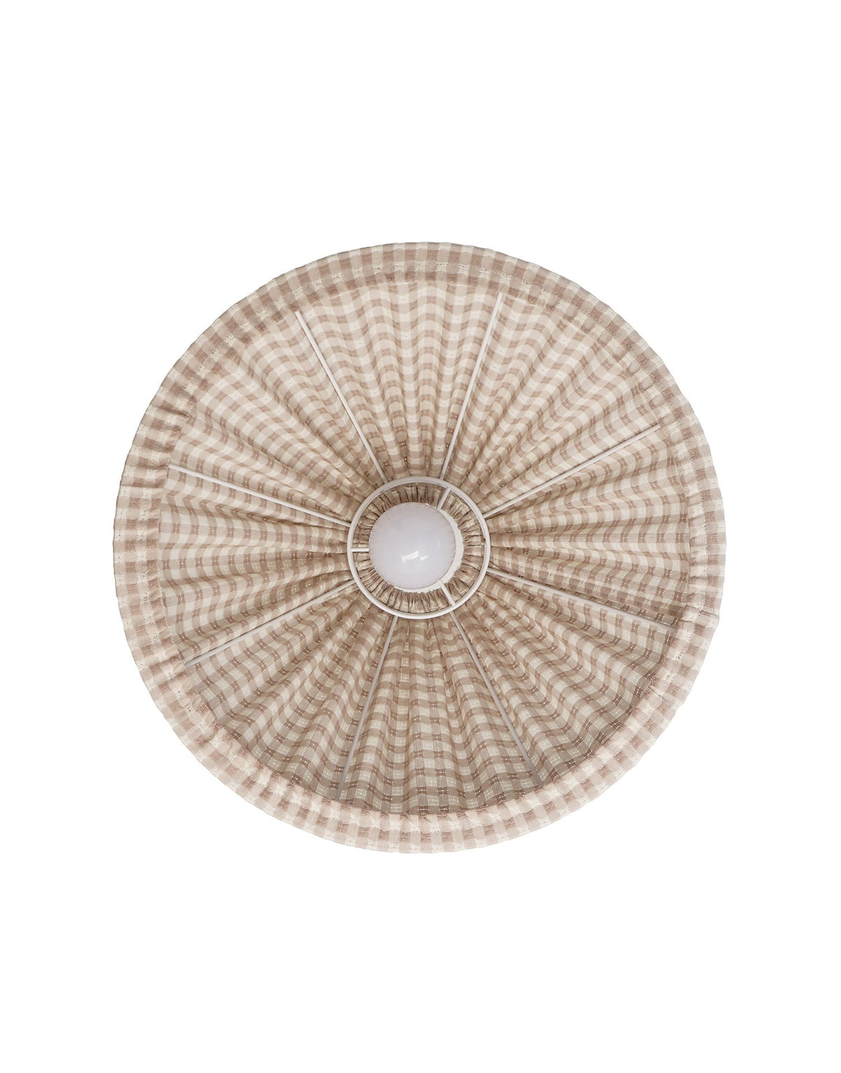 Conical Pendant Light Gingham Malala “Petits Carreaux”