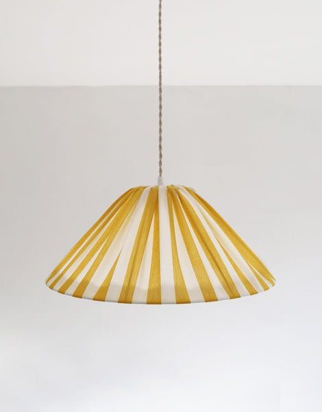 Conical Pendant Light Striped Malala “Rayures”