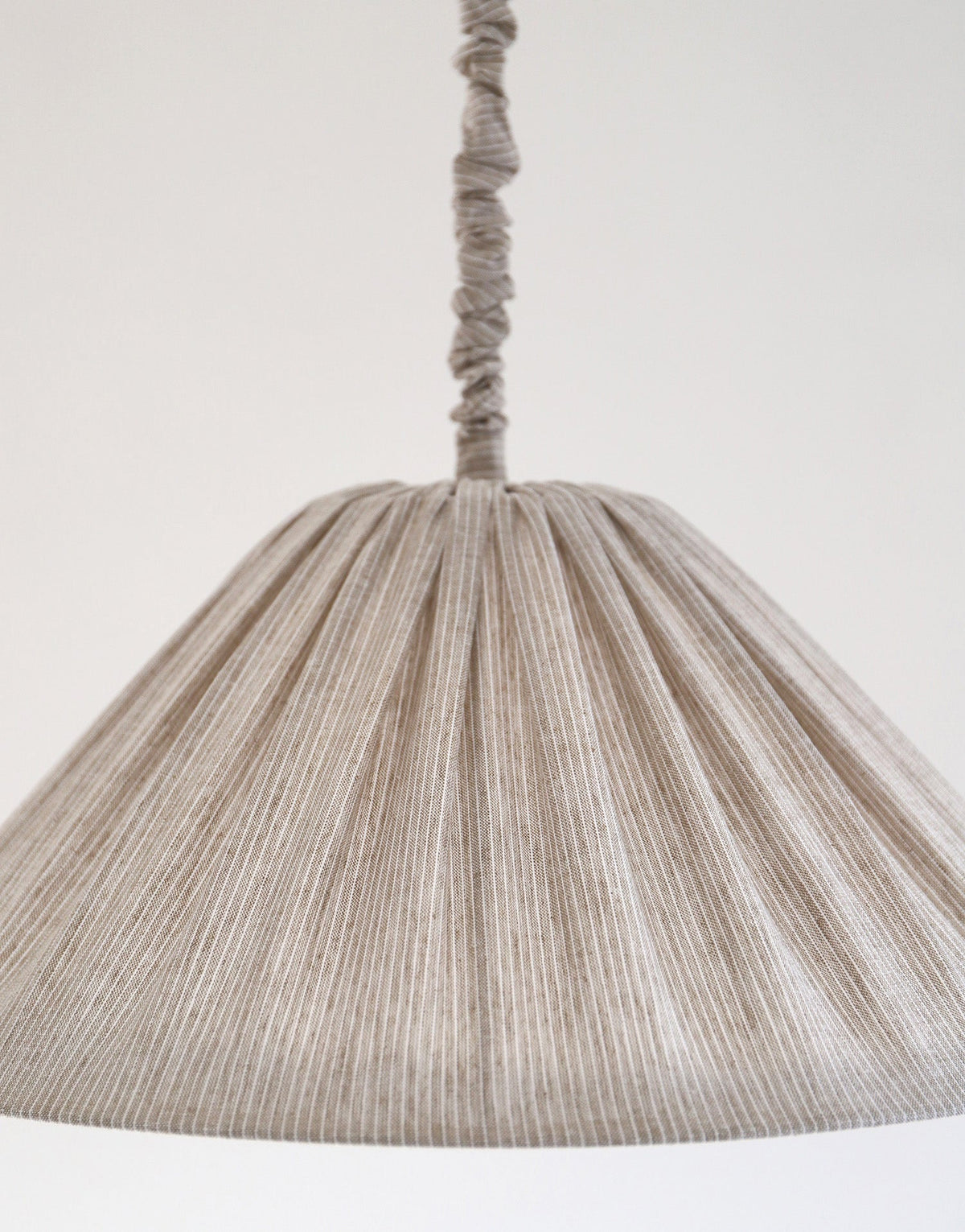Malala Pendant Light – Fine Olive Stripes