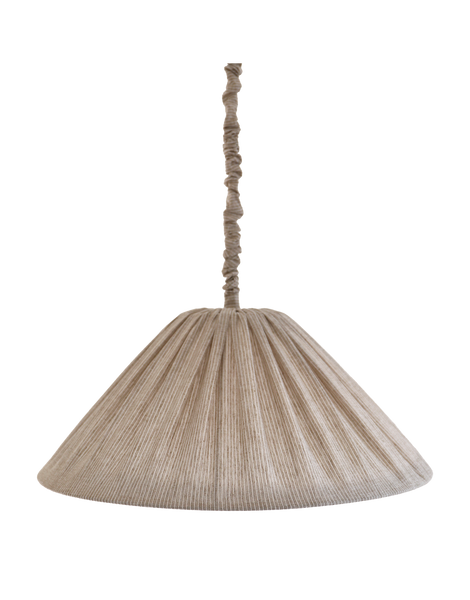 Malala Pendant Light – Fine Olive Stripes