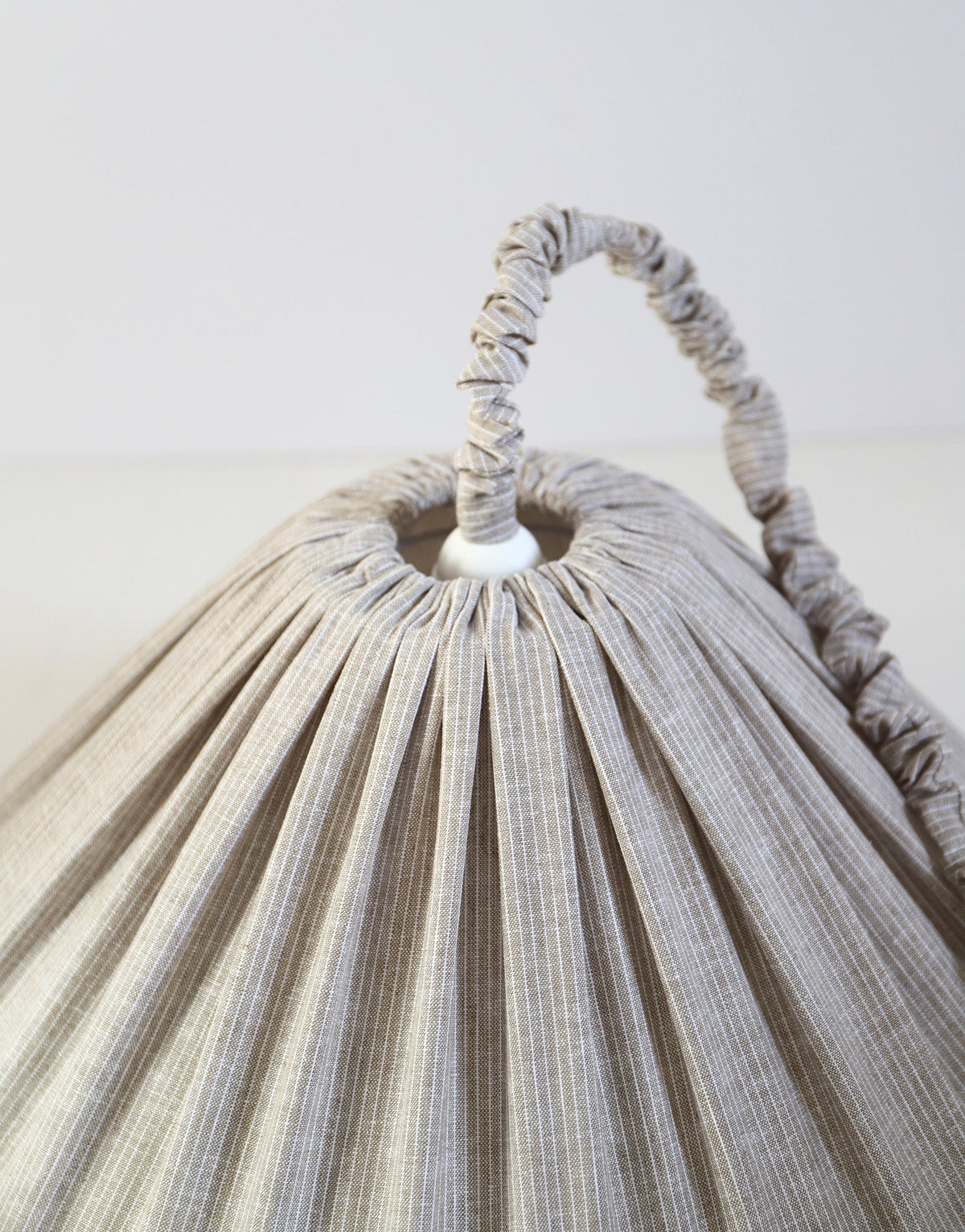 Malala Pendant Light – Fine Olive Stripes