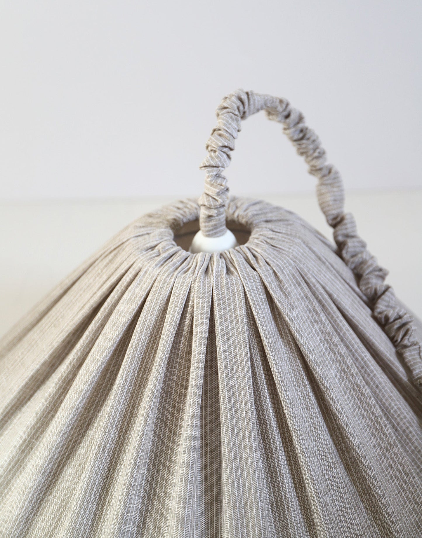 Malala Pendant Light – Fine Olive Stripes