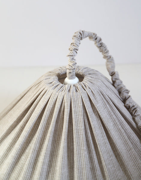 Malala Pendant Light – Fine Olive Stripes