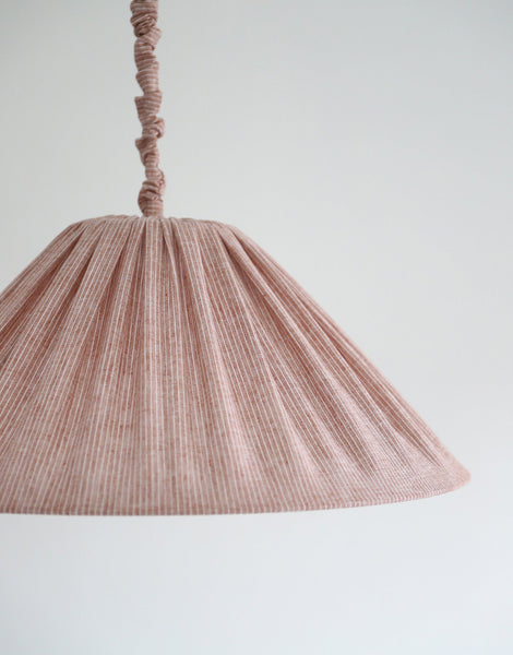 Malala Pendant Light – Fine Terracotta Stripes