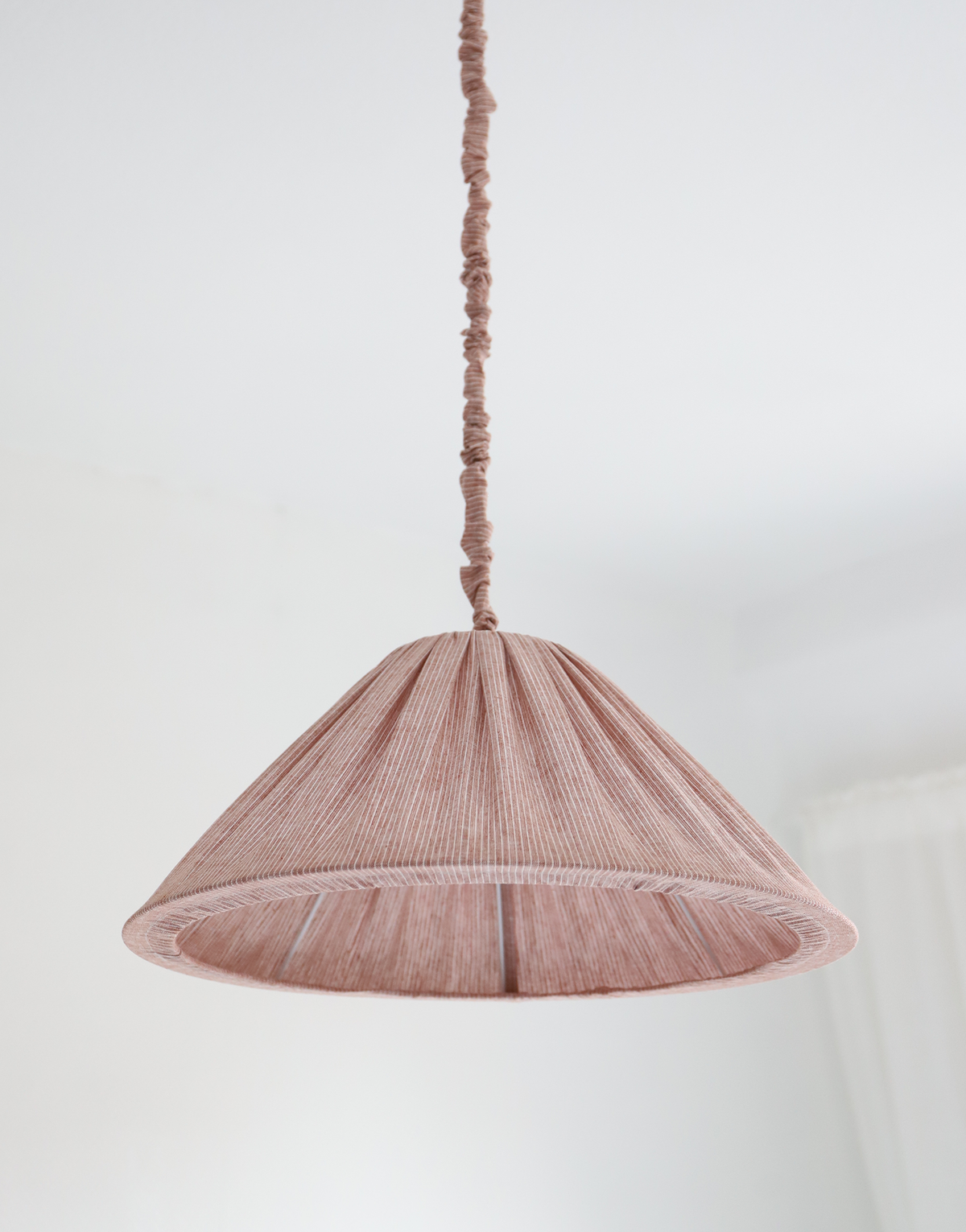 Malala Pendant Light – Fine Terracotta Stripes