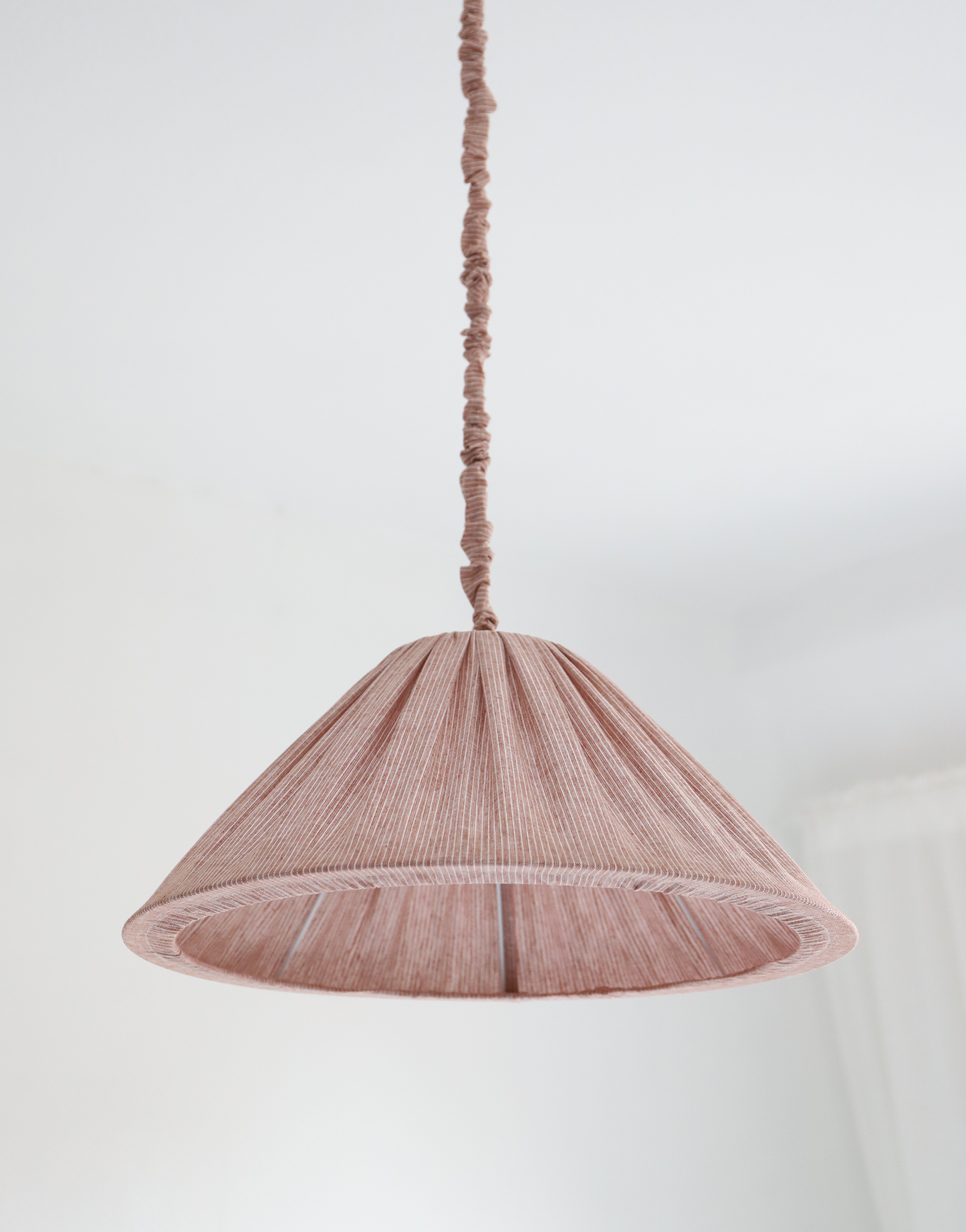 Malala Pendant Light – Fine Terracotta Stripes
