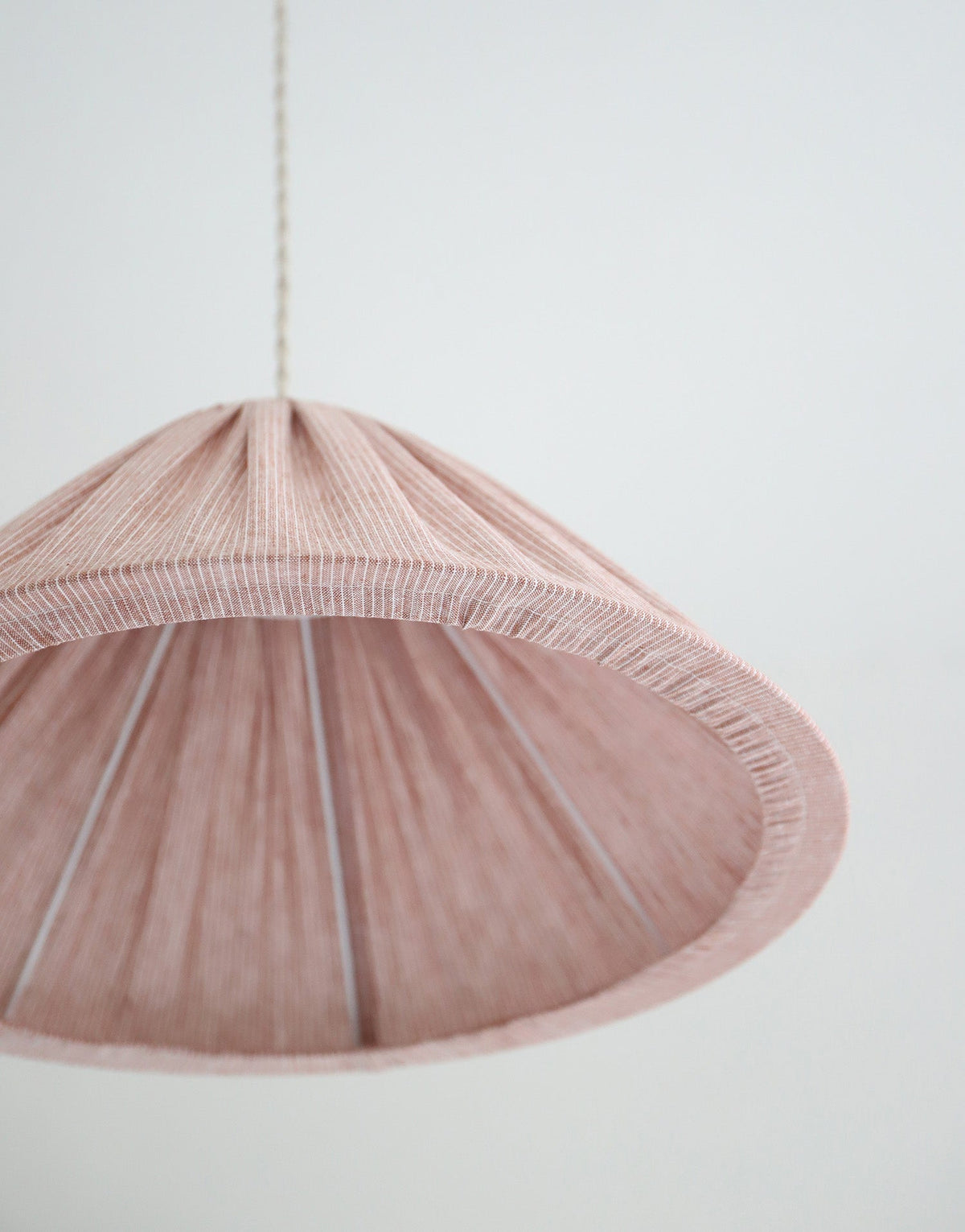 Malala Pendant Light – Fine Terracotta Stripes